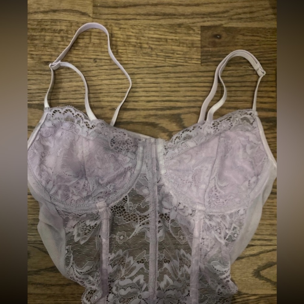 Lace corset top